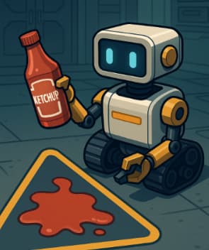 Condiment Containment Specialist achievement badge